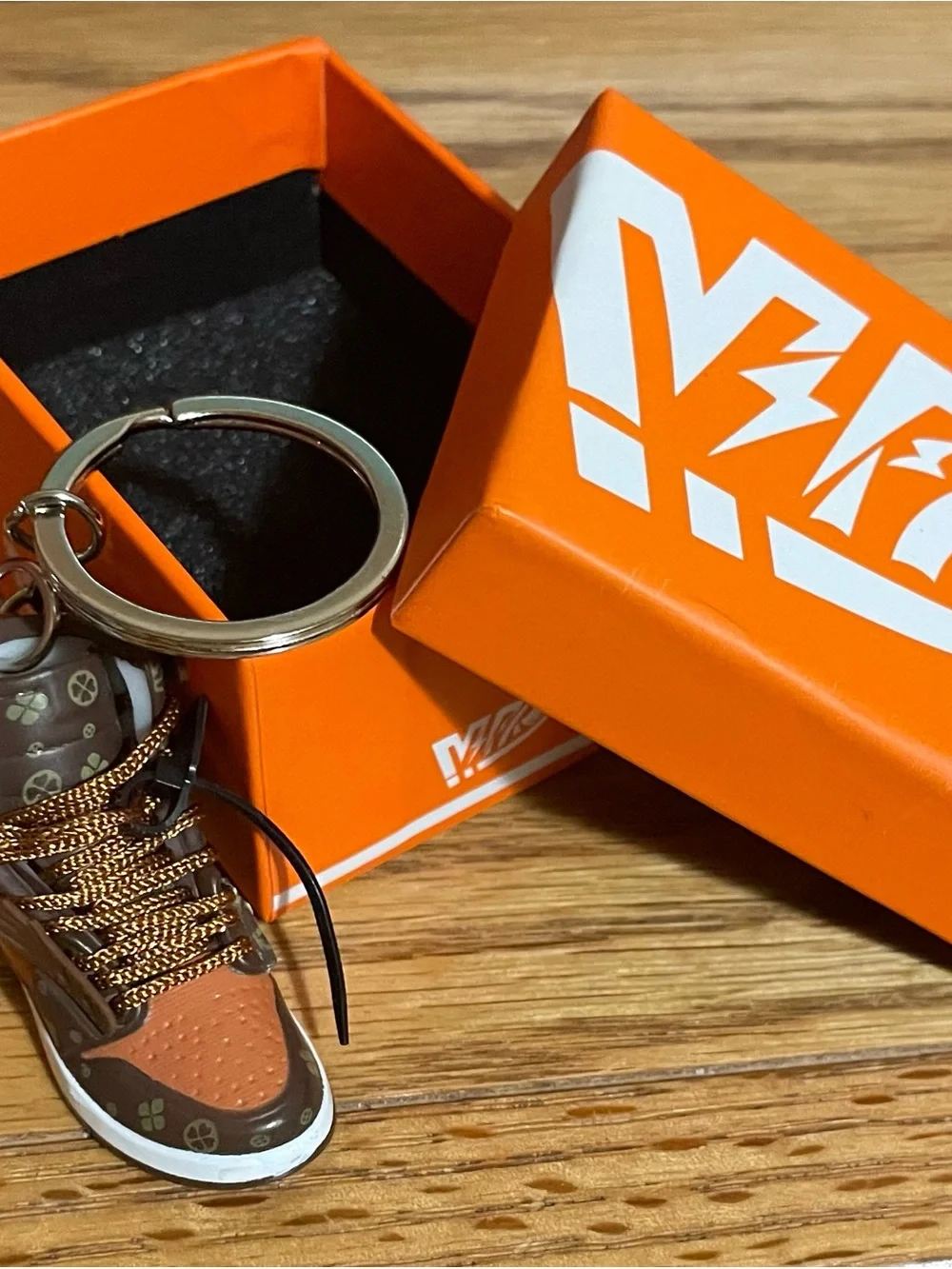 MPK - LV Designer Brown Mini Sneaker Keychain - Unisex Accessorie.In retail box